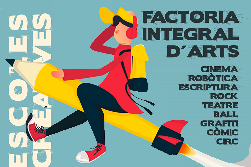 Encara queden places disponibles per a les Escoles Creatives del departament de Joventut i Infància 