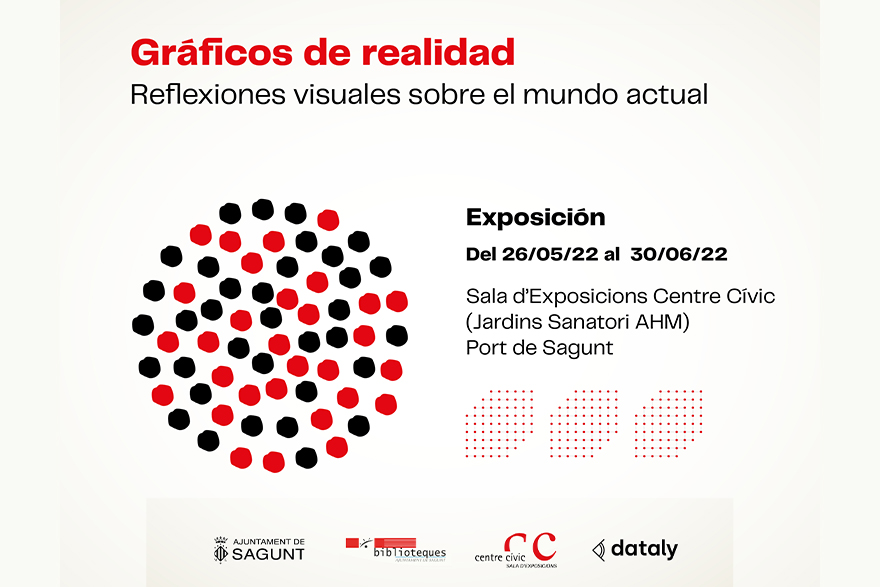 L’exposició 'Gráficos de realidad' presenta 40 peces que conviden a la reflexió