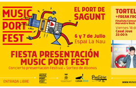 El Music Port Fest celebra la seua primera festa de presentació amb Tórtel