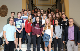 L'Ajuntament de Sagunt rep alumnes de Baviera d'intercanvi 