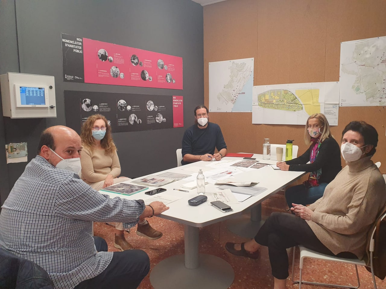 L'Ajuntament de Sagunt i la Conselleria d'Habitatge es reunixen per avançar en el Pla d'Intervenció Social de Baladre II
