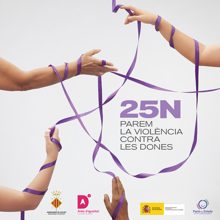 L'Ajuntament de Sagunt presenta la programació pel 25-N