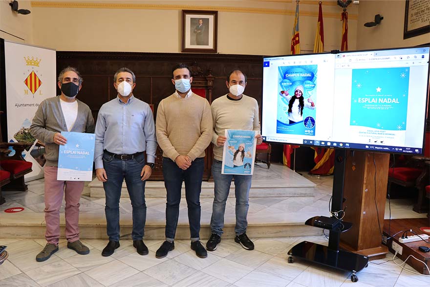 L'Ajuntament de Sagunt presenta la nova edició de Campus Nadal i Esplai Nadal per a estes festes