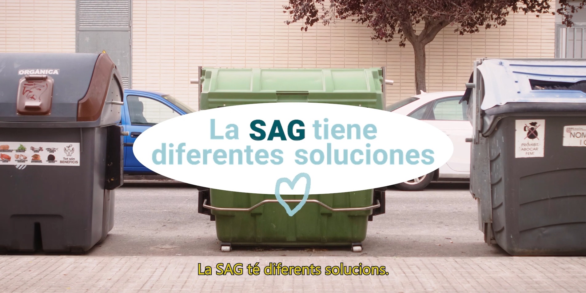 La SAG llança una campanya audiovisual amb tints didàctics per a fomentar el reciclatge d'estris