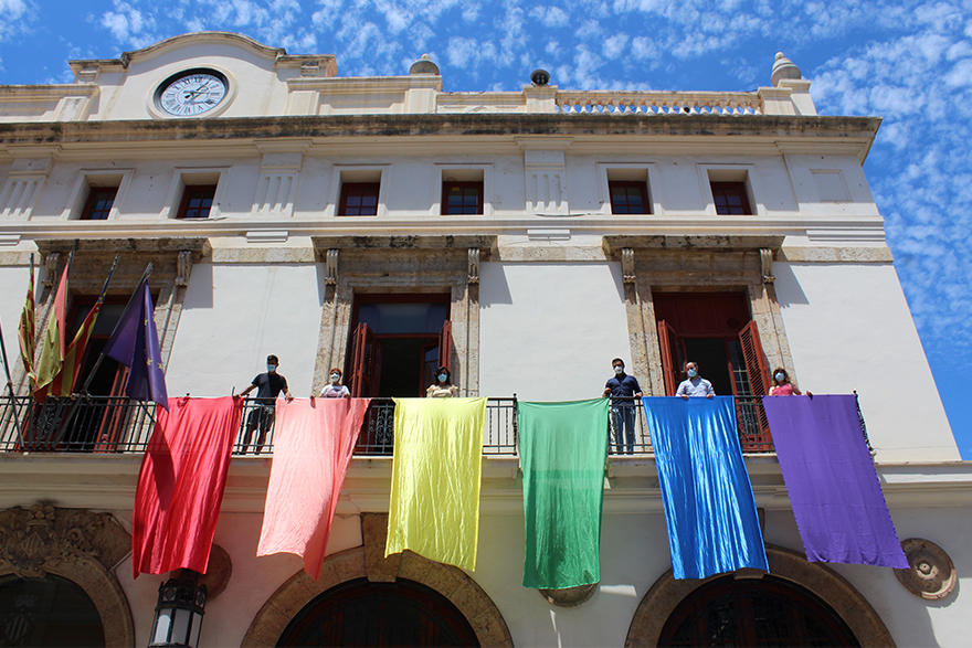 L'Ajuntament de Sagunt s'unix, un any més, a l'Orgull LGTBIQ+