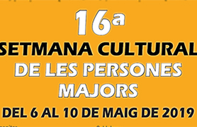 Comença la 16a Setmana Cultural de les Persones Majors a Sagunt 