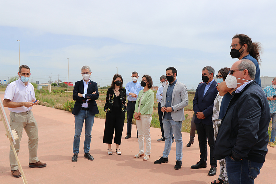 La nova rotonda d'accés a Parc Sagunt I per la CV309 ja està oberta al trànsit