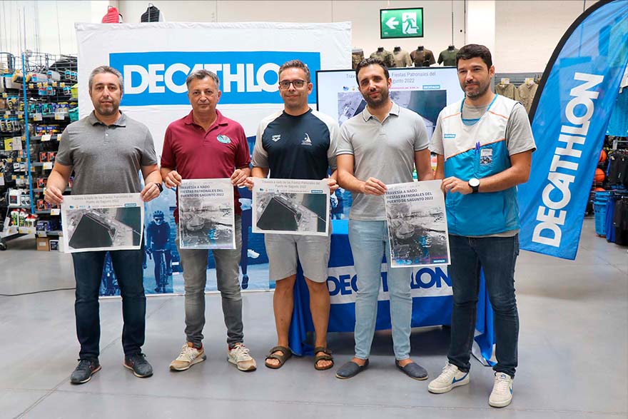 La Travessia Nadant Festes Patronals del Port de Sagunt 2022 es disputarà el 15 d'agost