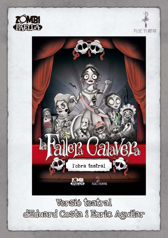 La versió teatral del joc de cartes La Fallera Calavera arriba al municipi este divendres
