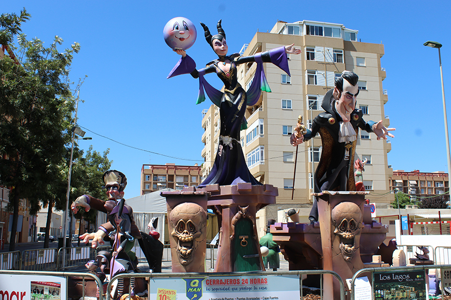 La falla Els Vents guanya el premi a la Falla Més Igualitària de Sagunt 2020/2021