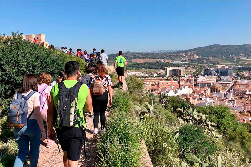 Els IES Jaume I i Clot del Moro participen en les excursions pels senders locals emmarcades dins del projecte de Joventut ‘Riu Viu’
