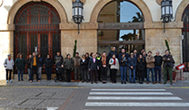 La Corporació Municipal guarda un minut de silenci per una nova víctima de violència masclista