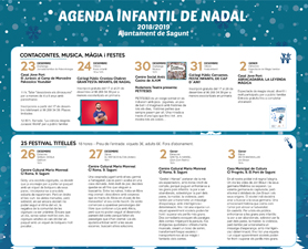 Arriba l'agenda infantil de Nadal repleta d'activitats per als més xicotets 