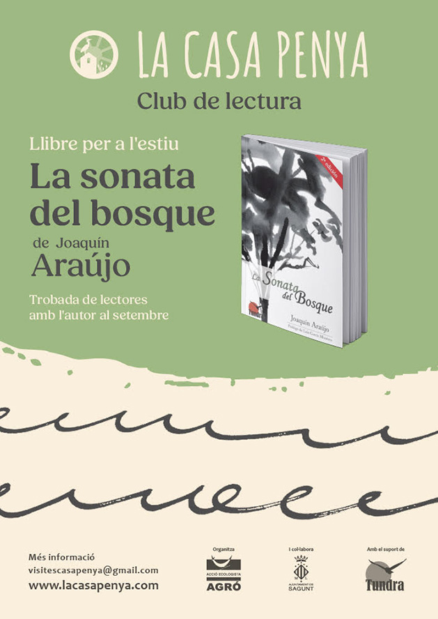 La Comissió d'Educació Ambiental d’AE-Agró posa en marxa un nou club de lectura naturalista a Sagunt