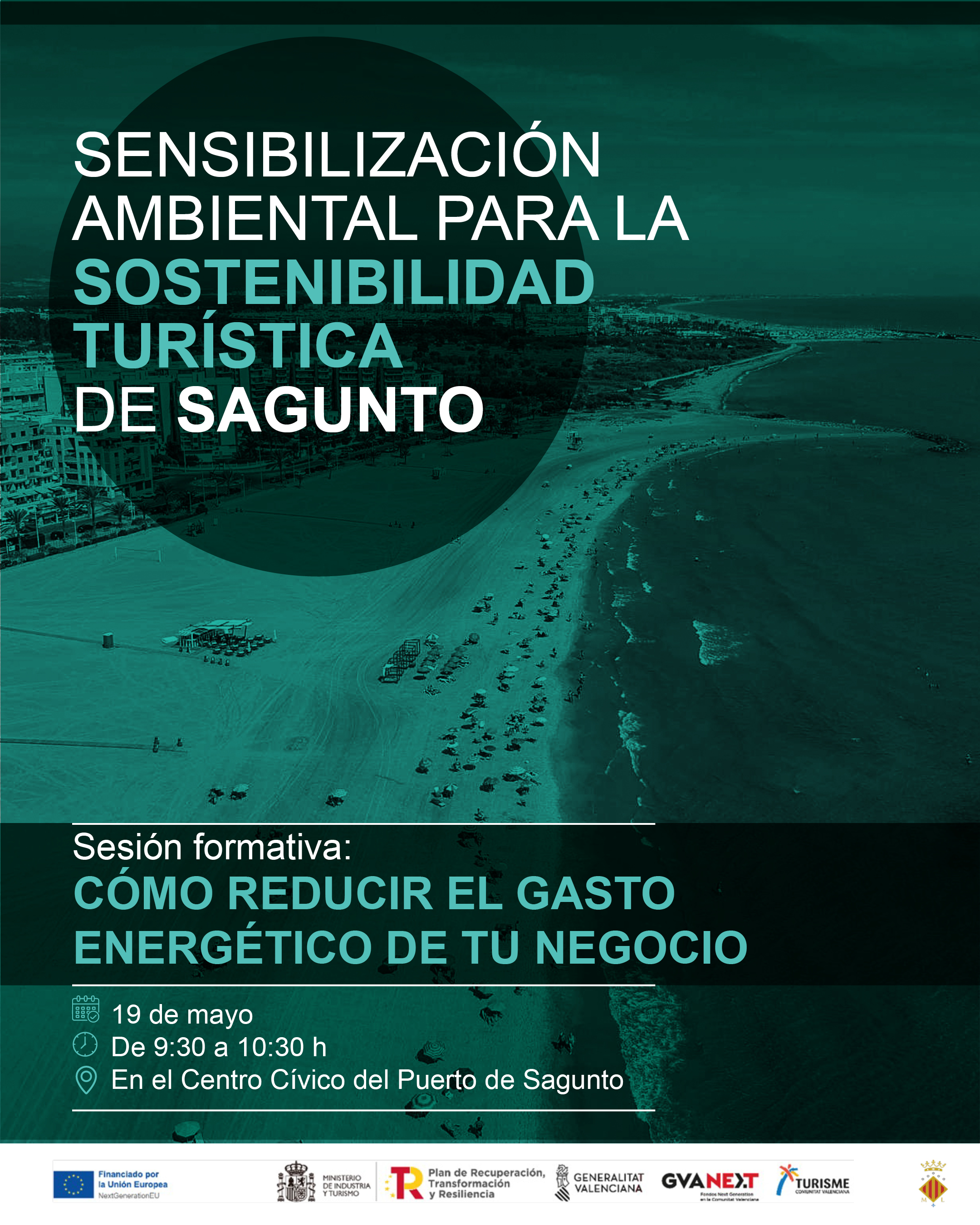Sesión formativa "Cómo reducir el gasto energético de tu negocio"