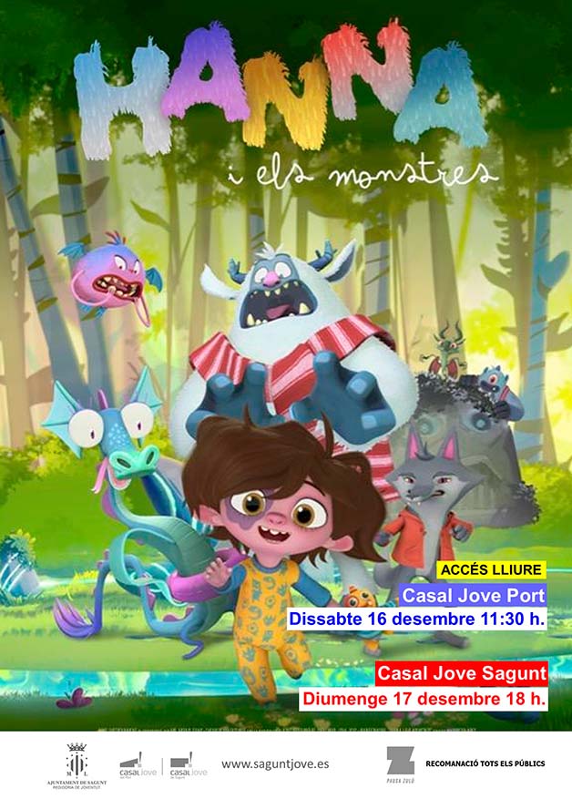 'Hanna i els monstres', una pel·lícula per als més menuts