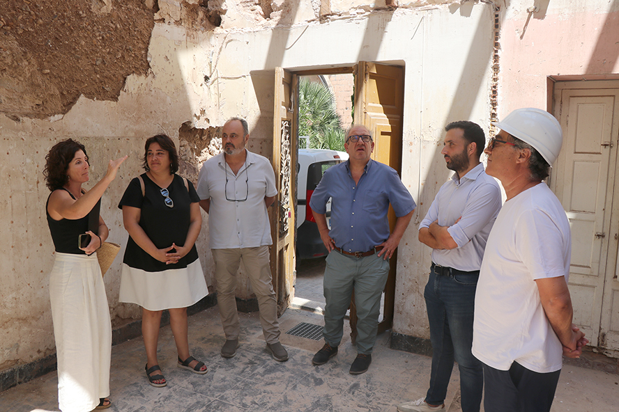 Conclou la primera fase de les obres en l'immoble annex a la Casa dels Berenguer