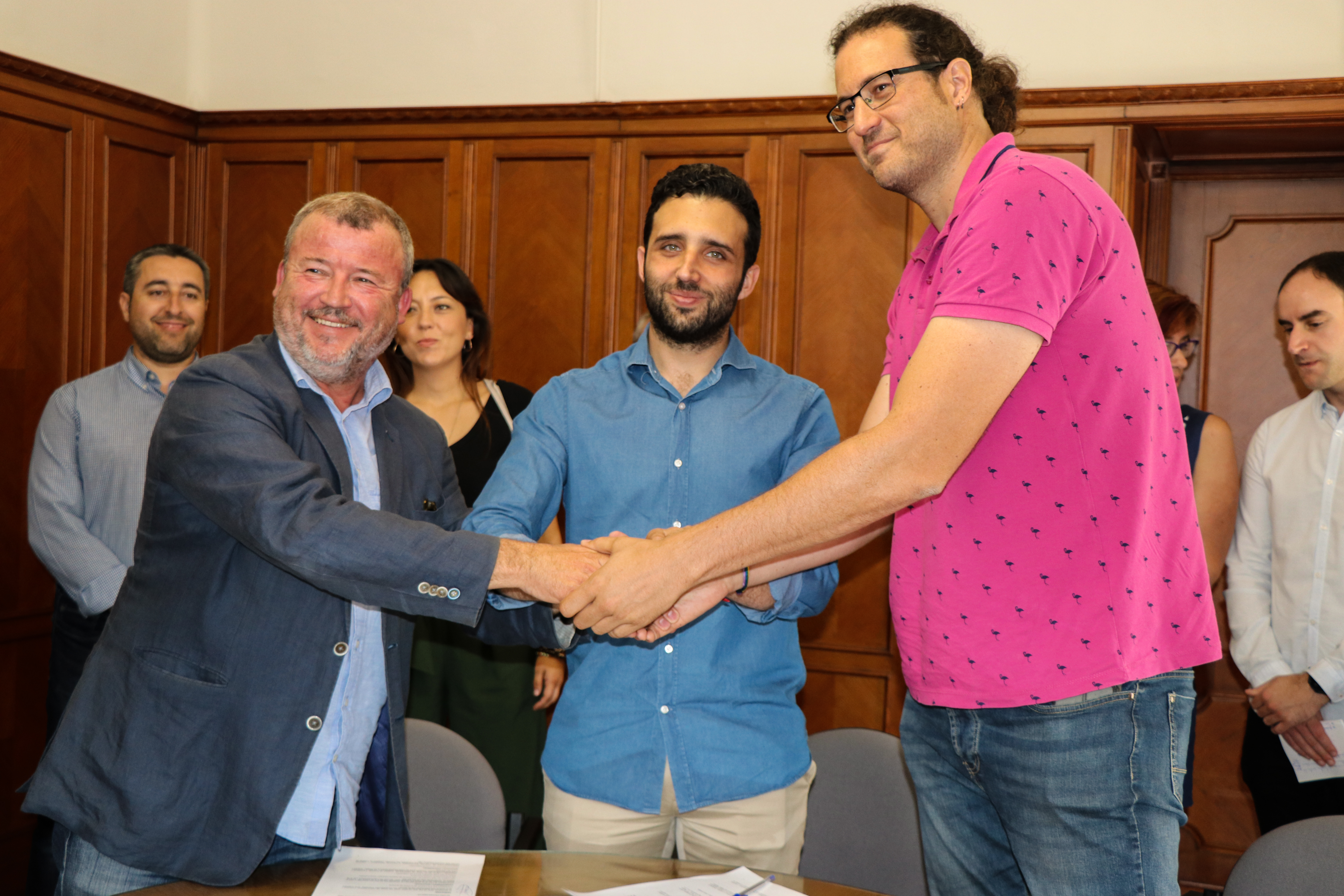 PSPV-PSOE, Compromís i EU signen el Pacte de la Gerència