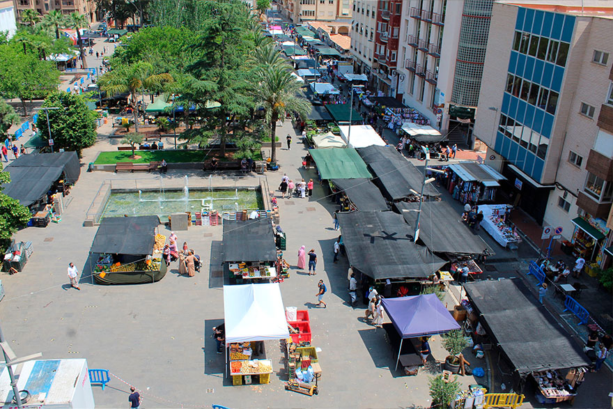 El mercat de dimecres a Sagunt s'avança un dia amb motiu de la festa del 12 d'Octubre