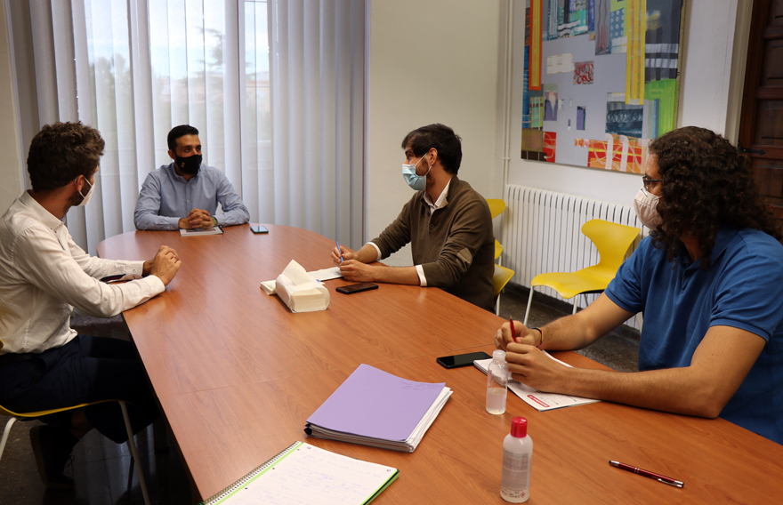 L'alcalde de Sagunt es reunix amb la Conselleria d'Habitatge per a parlar sobre la rehabilitació i els Informes d'Avaluació dels edificis públics de Baladre