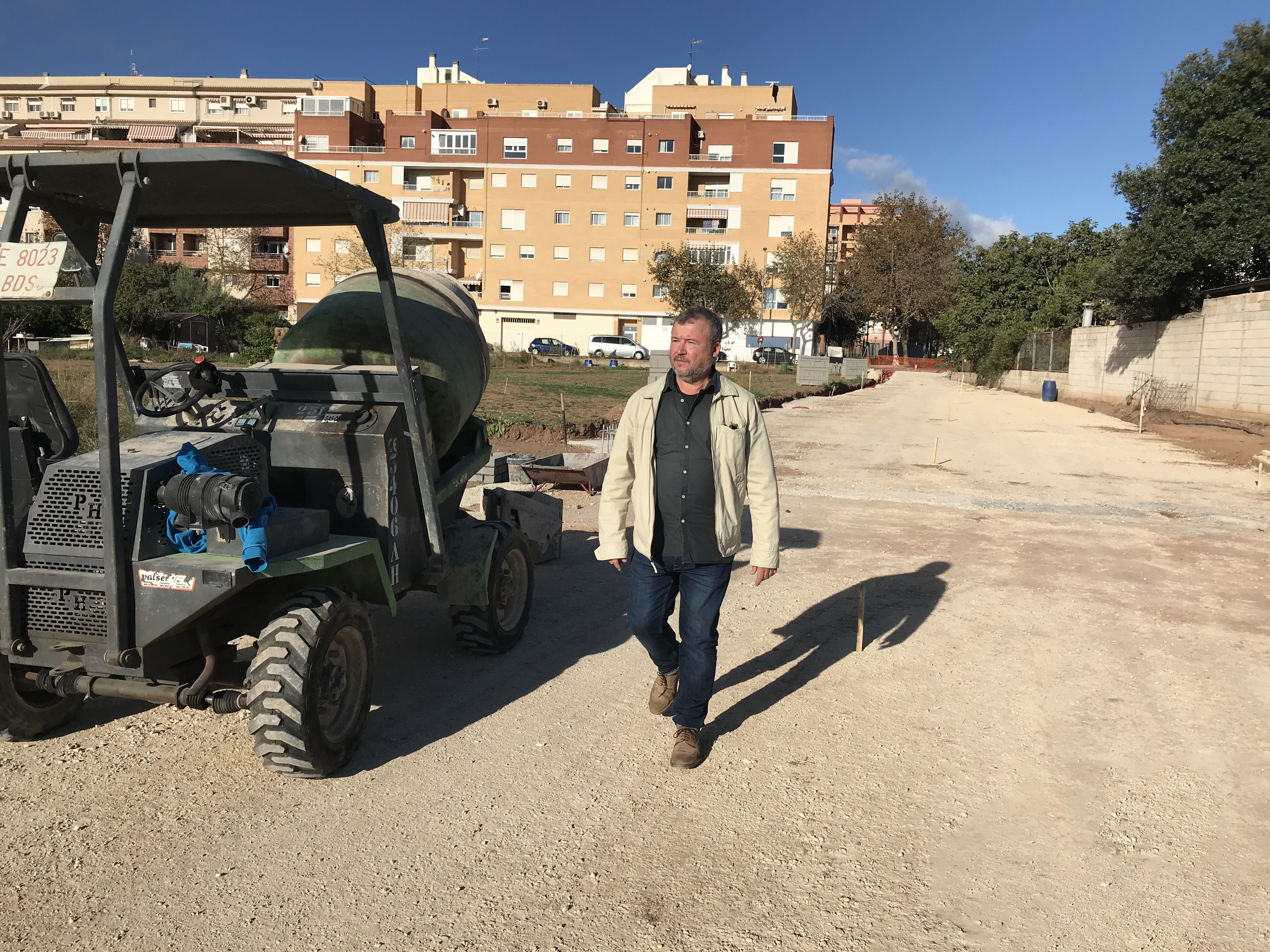 En dos o tres mesos acabaran les obres de la ronda nord del Port de Sagunt 