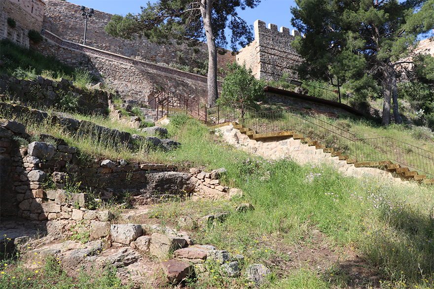 Finalitza l'adequació de la zona entre el Teatre Romà i el Castell de Sagunt