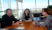Francesc Fernàndez i l'alcaldessa de Godella, Eva Sanchis s'han reunit amb la directora general de Transparència i Participació de la Generalitat i la directora general de Funció Pública