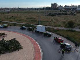 La Policia Local de Sagunt inicia una campanya de l'ús del cinturó i els sistemes de retenció infantil