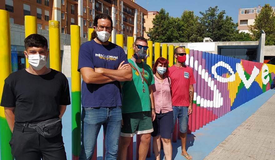 Arranca la cinquena edició del festival d'art urbà Mésquemurs