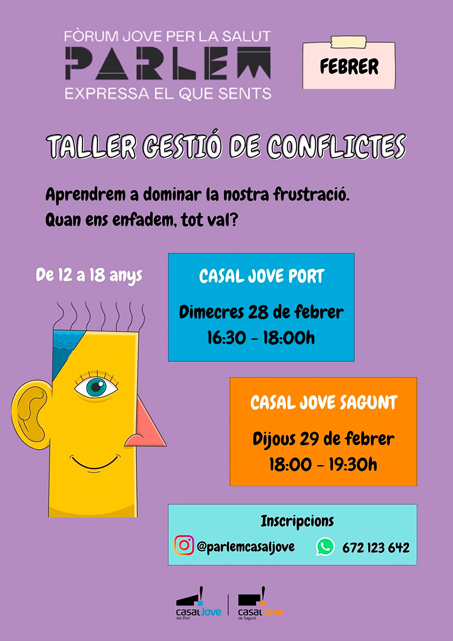 Casals Joves reprenen Parlem, un servici que pretén fomentar el benestar emocional en adolescents i jóvens