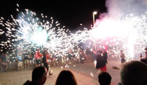La platja del Port de Sagunt celebra la Nit de Sant Joan