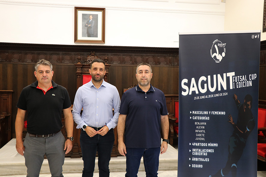 L'Ajuntament de Sagunt presenta la primera edició de la Sagunt Futsal Cup