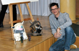 Thomas Kutschera ompli el Centre Cívic amb un taller d’animació cinematogràfica