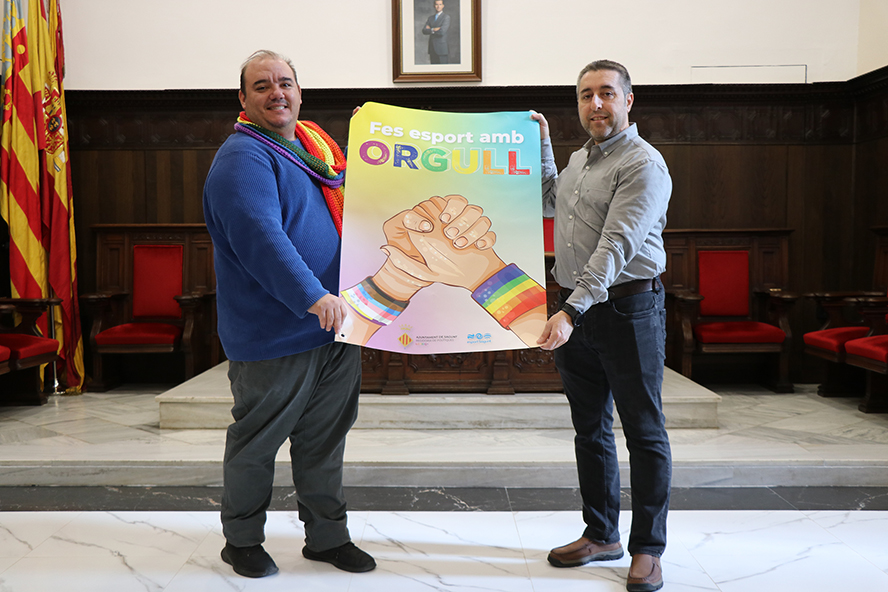 Sagunt se suma al Dia Internacional contra l'LGTBI-fòbia en l'Esport