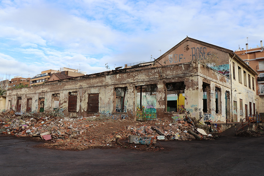 Progressen els treballs de rehabilitació de l'antic Economat d'AHM per a convertir-lo en CEAM i centre de dia