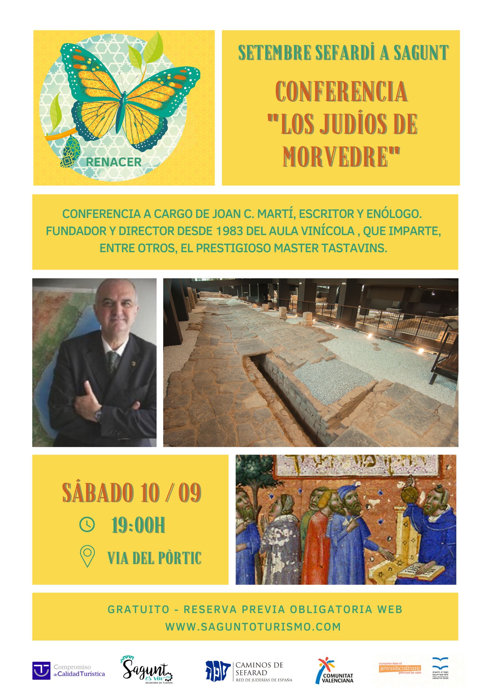 Este cap de setmana continua la programació del Setembre Sefardita a Sagunt