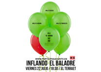 Participació ciutadana programa “Inflando el Baladre” una nova acció participativa i festiva del projecte MUS