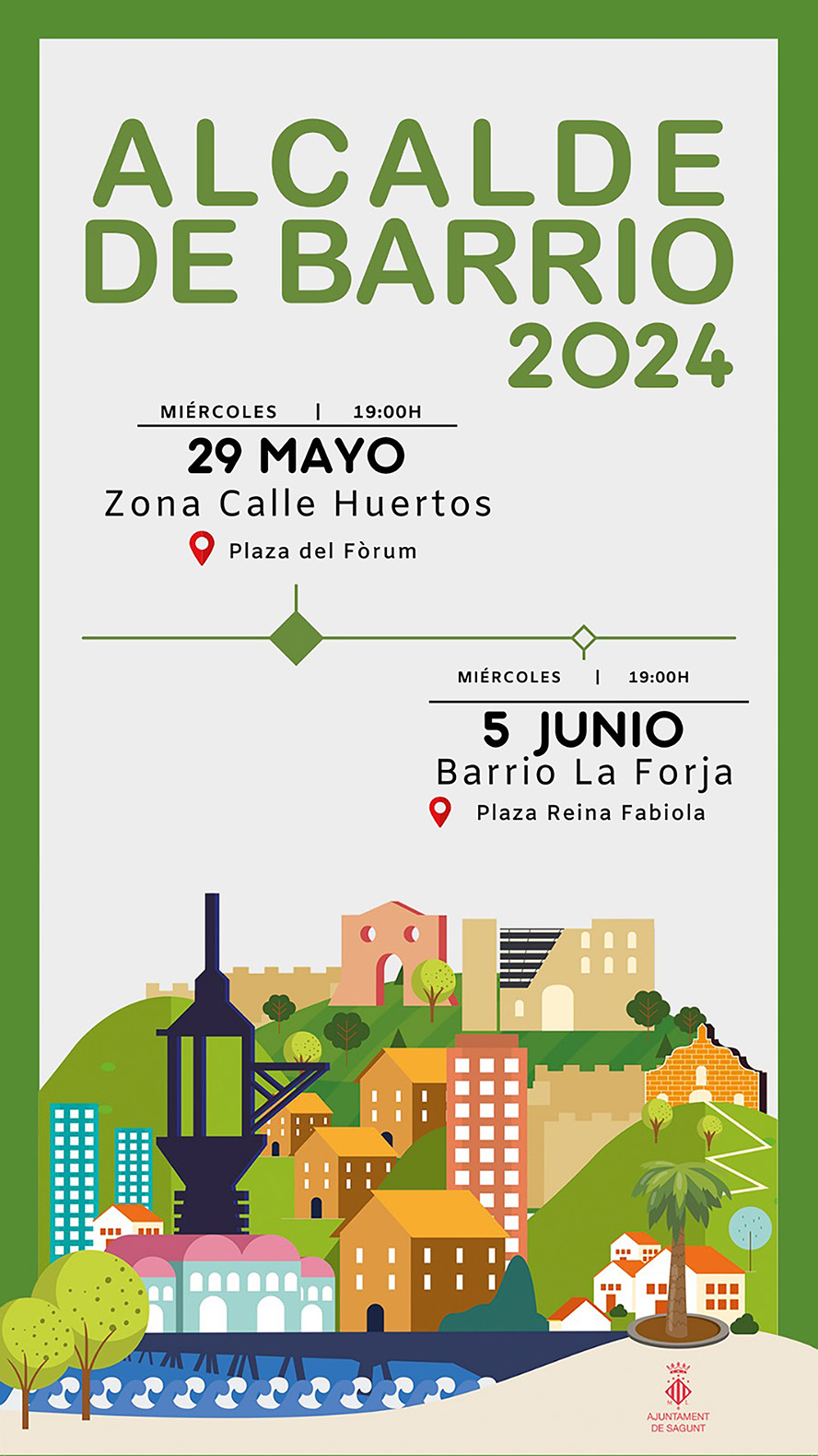 L'Ajuntament de Sagunt reprén la iniciativa Alcalde de Barri per a escoltar la ciutadania