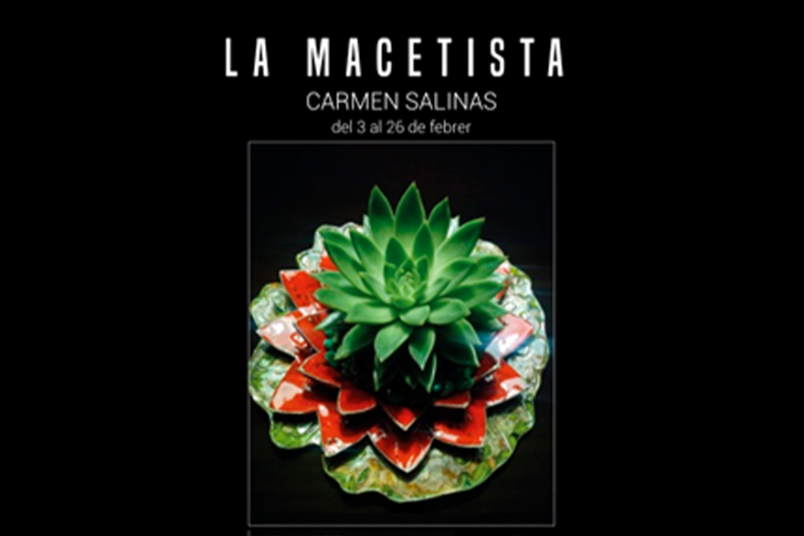 ‘La Macetista’ de Carmen Salinas Entrena estarà exposada durant el mes de desembre a la Casa Municipal de Cultura
