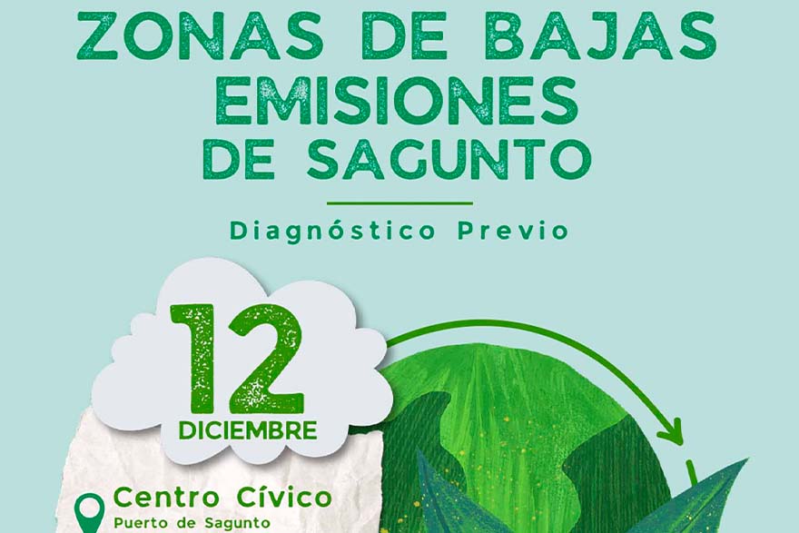 L'Ajuntament de Sagunt organitza una jornada participativa per a posar en marxa una Zona de Baixes Emissions