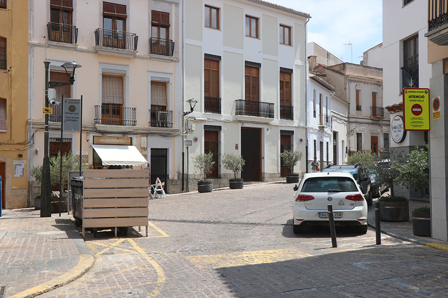 L'Ajuntament de Sagunt activarà este divendres el sistema de control d'accés a Ciutat Vella