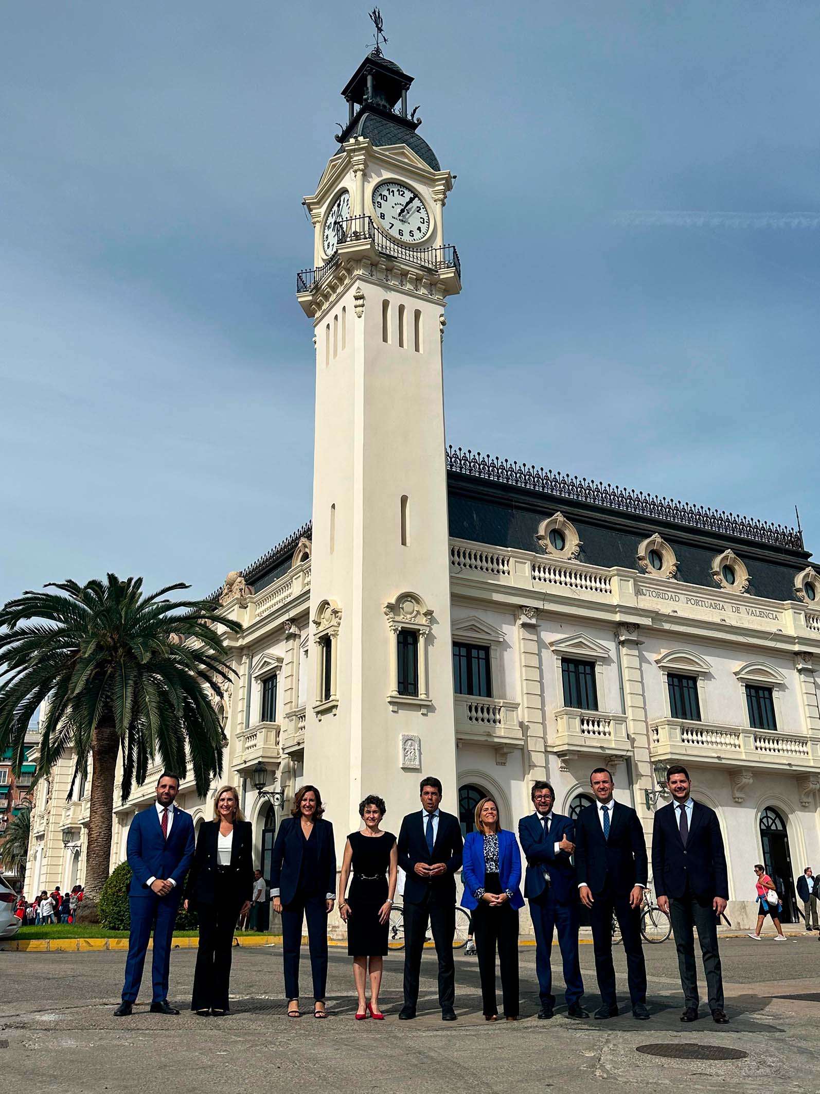 L'alcalde de Sagunt acudix a la presa de possessió de la nova presidenta de l'Autoritat Portuària de València (APV)