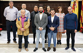 L'alcalde de Sagunt i l'Equip de Govern reben l'alcalde de Cudillero