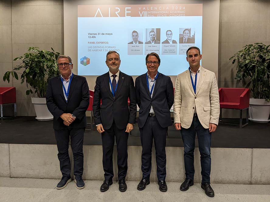 L’Ajuntament de Sagunt aborda la dinamització de l’oferta d’habitatge al congrés AIRE de la UPV