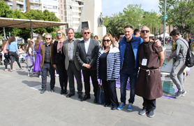 Els Ludi Saguntini reben la visita de representants de la Conselleria d’Educació