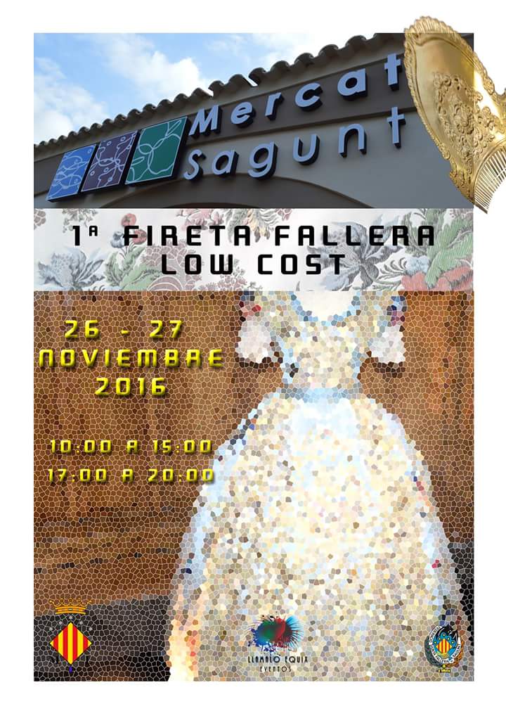 El dissabte començarà la 1ª Fireta Fallera Low Cost