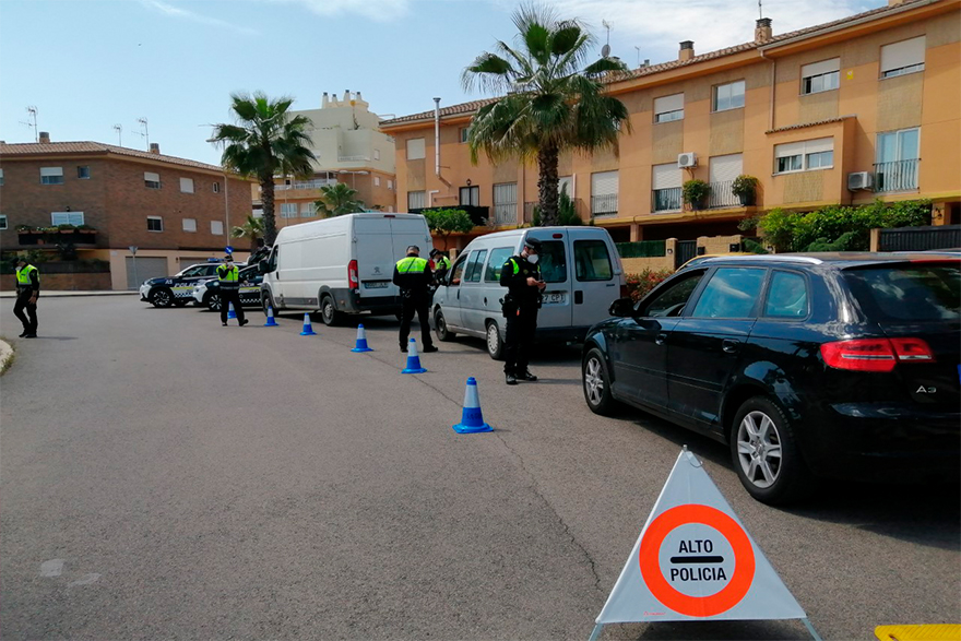 La Policia Local de Sagunt participa amb la DGT en la nova campanya de vigilància i control de velocitat 