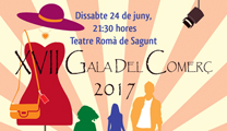 El Teatre Romà de Sagunt s'engalana per a celebrar la XVII Gala del Comerç