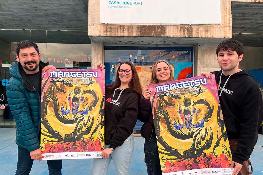La XI edició del Mangetsu Morvedre Manga Festival podrà visitar-se el 7, 8 i 9 de febrer