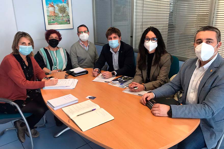 L'Ajuntament de Sagunt es reunix amb la Conselleria de Sanitat Universal per tractar la situació de la plaga de miriàpodes en el municipi